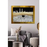 Kabe Gold Tek Parça Pleksi Tablo, 60 x 80, PT-027
