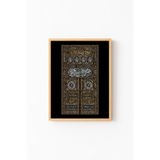 Kabe Kapısı - Ahşap Desenli Çerçeve, Naturel, 50 x 70, 23450000007610
