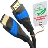 Kabeldirekt 4K 8k HDMI Kablosu – 3,1m – 0,15-22,5m Arasında Mevcut – Her HDMI Bağlantısı Için (