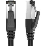 Kabeldirekt – Cat 8 Ağ Kablosu, 40 Gigabit, Esnek Ve Kırılmaz Yapı – 10M (Lan Kablosu/Ethernet Kablosu, Maksimum Fiber Hızı İletir Ve Oyun/