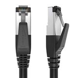 KabelDirekt – Cat 8 ağ kablosu, 40 Gigabit, esnek ve kırılmaz yapı – 2m (LAN kablosu/Ethernet kablosu, maksimum fiber hızı iletir ve oyun/PS5/Xbox için uygundur, RJ45 fiş)