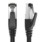 KabelDirekt – Cat 8 ağ kablosu, 40 Gigabit, esnek ve kırılmaz yapı – 3m (LAN kablosu/Ethernet kablosu, maksimum fiber hızı iletir ve oyun/PS5/Xbox için uygundur, RJ45 fiş)