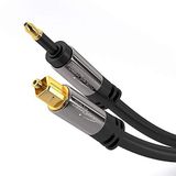 KabelDirekt – Optik ses Mini-TOSLINK kablosu – 3m