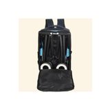 Kabin Çanta Libelle Bebek Arabasıyla Uyumlu Seyahat Çantası, Kabin Boy Puset Taşıma Çantası (Blue Plus Fabric)