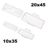 Kablo Bağı Etiket Taşıyıcı 20X45 + Kablo Bağı - 100 Adet
