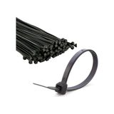 Kablo Bağı Plastik Cırt Kelepçe 4.8X200 Mm 20Cm Siyah 100 Adet