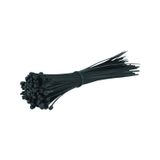 KABLO BAĞI PLASTİK CIRT KELEPÇE 4,8X380MM 100 ADET SİYAH