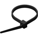 Kablo Bağı- Plastik Kelepçe - 2.5 X 150 Mm - Cırt Kelepçe Siyah (100 Adet)