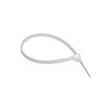 Kablo Bağı- Plastik Kelepçe - 8 X 450 Mm - Cırt Kelepçe Beyaz (100 Adet)