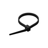 Kablo Bağı- Plastik Kelepçe - 8 X 450 Mm - Cırt Kelepçe Siyah (100 Adet)