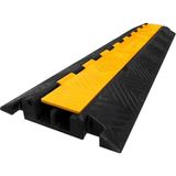 Kablo Kanallı Hız Kesici 2 Kanallı, Yol Kasisi 102,5 x 25,5 x 5 cm - 102,5 x 25,5 x 5 cm