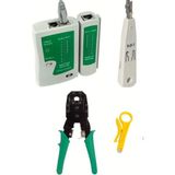 Kablo Soyucu Pense RJ45 RJ11 Jak Sıkma Seti, Pratik ve Güvenilir Kullanım - Seçenek 1 - Mercan