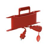 Kablo Toplayıcı Organizer, 30 Metre Kapasiteli, Plastik Kablo Sarma Aparatı, 36 Cm, Taşınabilir Kablo Düzenleyici, Sabitleme Yuvalı, Pratik Kullanım, Kablo Tutucu