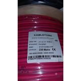 Kablo Türk 2X2X0,80 mm Jh St H Tam Bakır Yangın Ihbar Kablosu 230 Metre
