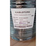 Kablo Türk Tam Bakır H.free Rg6 U6 Cu/cu Anten Kablosu 100 Metre
