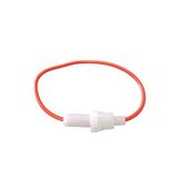 Kablolu Fuse 5X20 Beyaz Cam Sigorta Yuvası