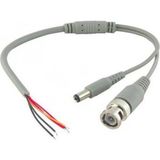Kablolu Hazır Bnc Konnektör Dc Power Jak Cctv Y Kablo 20 Adet