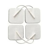Kablolu Soketli Elektrot 5*5 Cm Ems Tens Cihazı Pin Girişli Elektrod , 1 Paket 4 Adet