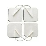 Kablolu / Soketli Elektrot 5*5 cm Ems Tens Cihazı Pin Girişli Elektrod , 5 Paket = 20 Adet