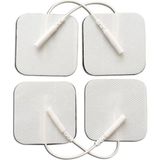 Kablolu Tens Pedi 5x5 Cm, 20 Adet, Sağlıklı ve Konforlu Kullanım Için Ideal Tercih - Antrasit
