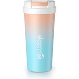 Kablosuz 2‑in‑1 Kişisel Smoothie Blender, Taşınabilir, Şarjlı, Mavi, Garantili