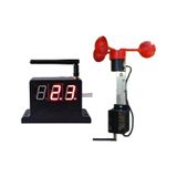 Kablosuz 500 Metre Rüzgar Ölçer Anemometre 0.1 m/s Hassasiyet Vinç Kule Tipi