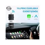 Kablosuz Android Auto Ve Carplay Adaptörü, Araç İçi Kullanım İçin