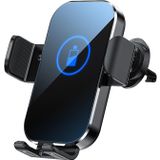 Kablosuz Araç Şarj Cihazı, Redmaple 15W Hızlı Şarj Otomatik Sıkma Araç Şarj Cihazı Telefon Montaj Havalandırma Cep Telefonu Tutacağı iPhone 14/13/12/11/Pro/Max/Samsung Galaxy ile Uyumlu