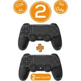 Kablosuz Bilgisayar Oyun Kolu Wireless Joystick Pc Laptop Tablet Mobile Playstation4 Uyumlu - Siyah