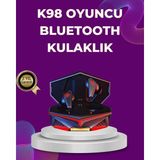 Kablosuz Bluetooth Gaming Kulaklık LED Işıklı - -- - 1