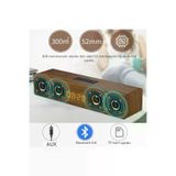 Kablosuz Bluetooth Hoparlör Fm Radyo Ve Çalar Saatli Taşınabilir Şarjlı Müzik Speaker Ses Bombası