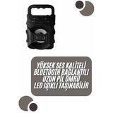 Kablosuz Bluetooth Hoparlör Ses Bombası Rgb Işıklı Taşınabilir Yüksek Ses Kaliteli Mir29380346