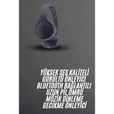 Kablosuz Bluetooth Kulaklık Kulak Üstü Ayarlanabilir Uzun Ömürlü ( Lisinya )