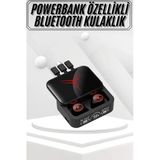 Kablosuz Bluetooth Kulaklık Powerbank Özellikli Göstergeli Hd Mikrofon P61541s3035