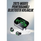 Kablosuz Bluetooth Kulaklık Powerbankli Aktif Gürültü Önleme