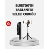 Kablosuz Bluetooth Selfie Çubuğu – 360° Dönebilir Başlık, Taşınabilir Ve Şık Tasarım P197675s8424