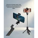 Kablosuz Bluetooth Selfie Çubuğu 360° Dönme Özelliği İle