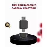 Kablosuz Carplay Adaptörü – Bluetooth 5.4 Ve Wi-Fi 6 Teknolojili Tak & Çalıştır Dönüştürücü Mir74059842