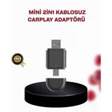 Kablosuz Carplay Adaptörü – Bluetooth 5.4 Wi-Fi 6 Teknolojili Tak & Çalıştır Dönüştürücü