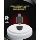Kablosuz Carplay Ve Android Auto Dönüştürücü – Usb-a & Type-c Girişli Akıllı Adaptör FRTKGT25DYMUCZZZCAARPLAY2İN1
