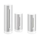 Kablosuz Dış Mekan Sensörü + Ek Modüle Sahip Netatmo İç Ve Dış Hava Durumu İstasyonu, Amazon Alexa, Google Home Ve Apple Homekit İle Uyumlu