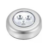 Kablosuz Dokunmatik Pilli Led Spot Lamba - 3 Ledli Aydınlatma