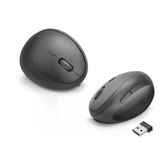 Kablosuz Ergonomik Dikey Gaming Mouse Dual Mod 3200 Dpi 6 Tuş Bilek Dostu - Siyah Nd1210