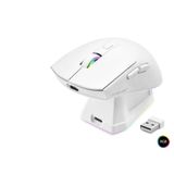 Kablosuz Gaming Rgb Mouse Şarj Standlı - Beyaz Mf1215w