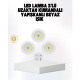Kablosuz Gün Işığı 3’lü Led Spot Lamba Kumandalı FRTKGT25DYMUCZ3LÜLAMBA-5