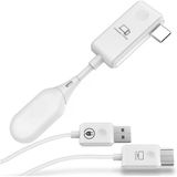 Kablosuz Hd Görüntü Aktarıcı Seti - 50M Menzil, Usb-C Verici Ve Alıcı, Plug & Play, Hdmı Destekli, Video İzleme, Oyun Oynama Ve Fikir Paylaş