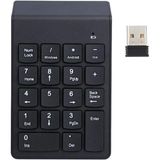 Kablosuz Keypad Klavye Numlock Numped Windows Uyumlu 2.4ghz - Option-1 - 001-Renkli