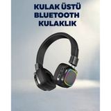 Kablosuz Kulak Üstü Kulaklık Bt 5.3 Yüksek Ses Kalitesi