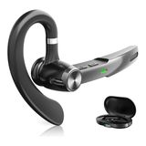 Kablosuz kulaklık mikrofon ile iş için: kamyon şoförü Bluetooth kulaklık gürültü önleyici mikrofon kablosuz kulaklık iş/bilgisayar/dizüstü bilgisayar/cep telefonları/uzaktan çalışma/çağrı merkezi