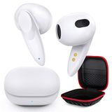Kablosuz Kulaklık, TITACUTE Bluetooth Kulaklık Mini Kulak İçi Gürültü Engelleme Derin Bas Kulaklık iPhone 13 Pro Max 14 11 XR 8 Samsung A53 S23 A14 S22 S21 S20 Galaxy Z Flip Google Pixel 6 6a 7 için